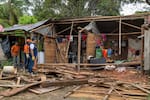 Atienden a familias damnificadas por vendaval en Barrancabermeja