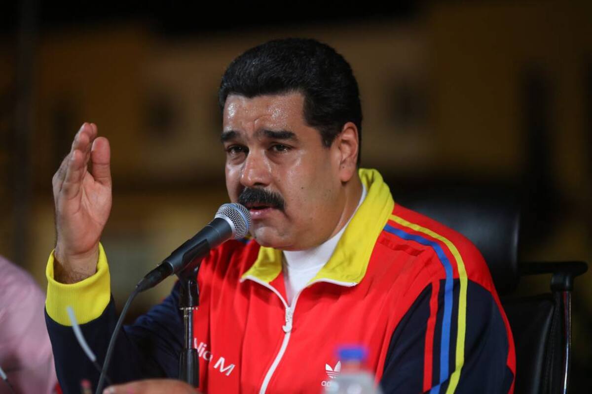 El presidente de Venezuela, Nicolás Maduro, le dijo al mandatario estadounidense: “ponga orden en sus órganos de poder”. (Foto: EFE/VANGUARDIA LIBERAL )