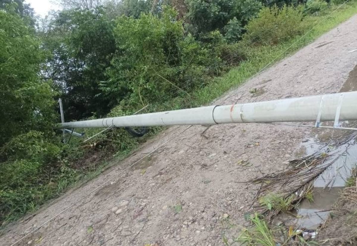 Comunidad de la vereda Yacaranda denuncia que más de 30 familias completan cinco días sin servicio de energía eléctrica.
Suministrada/Vanguardia