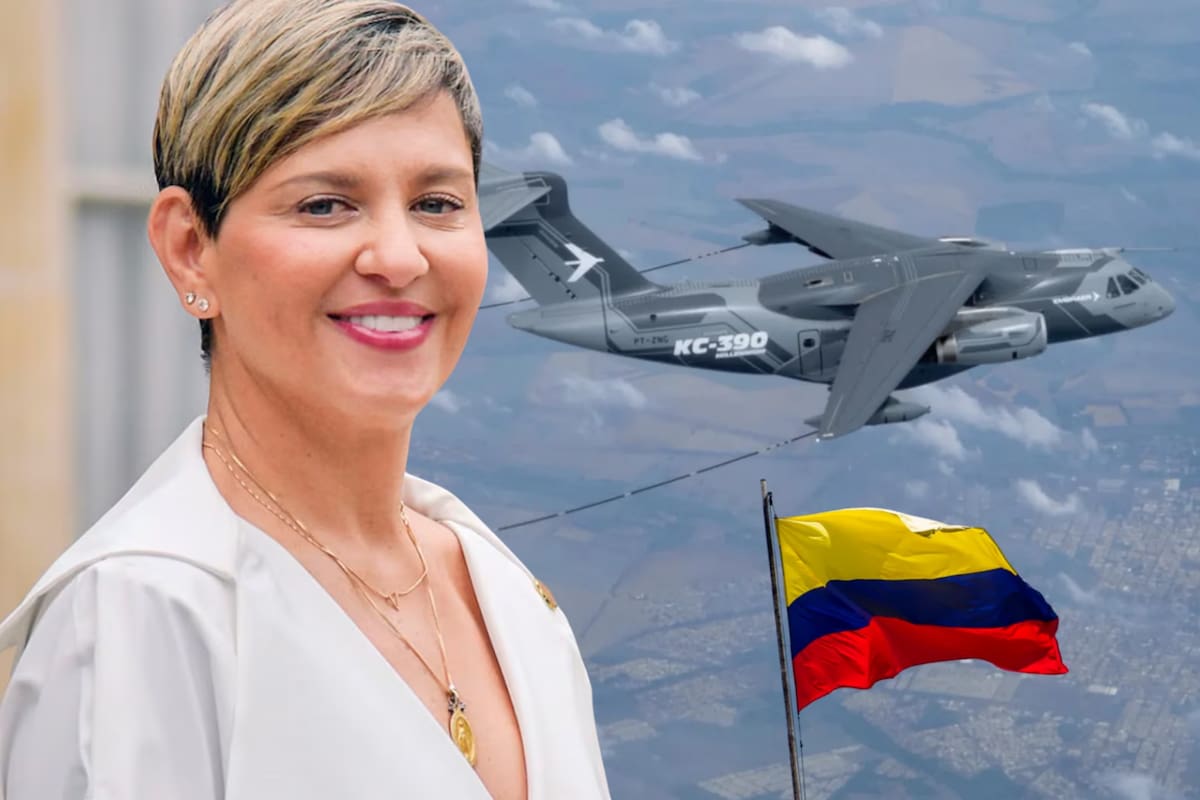 La Fuerza Aérea Colombiana (FAC) / Verónica Alcocer. Foto: Composición VANGUARDIA