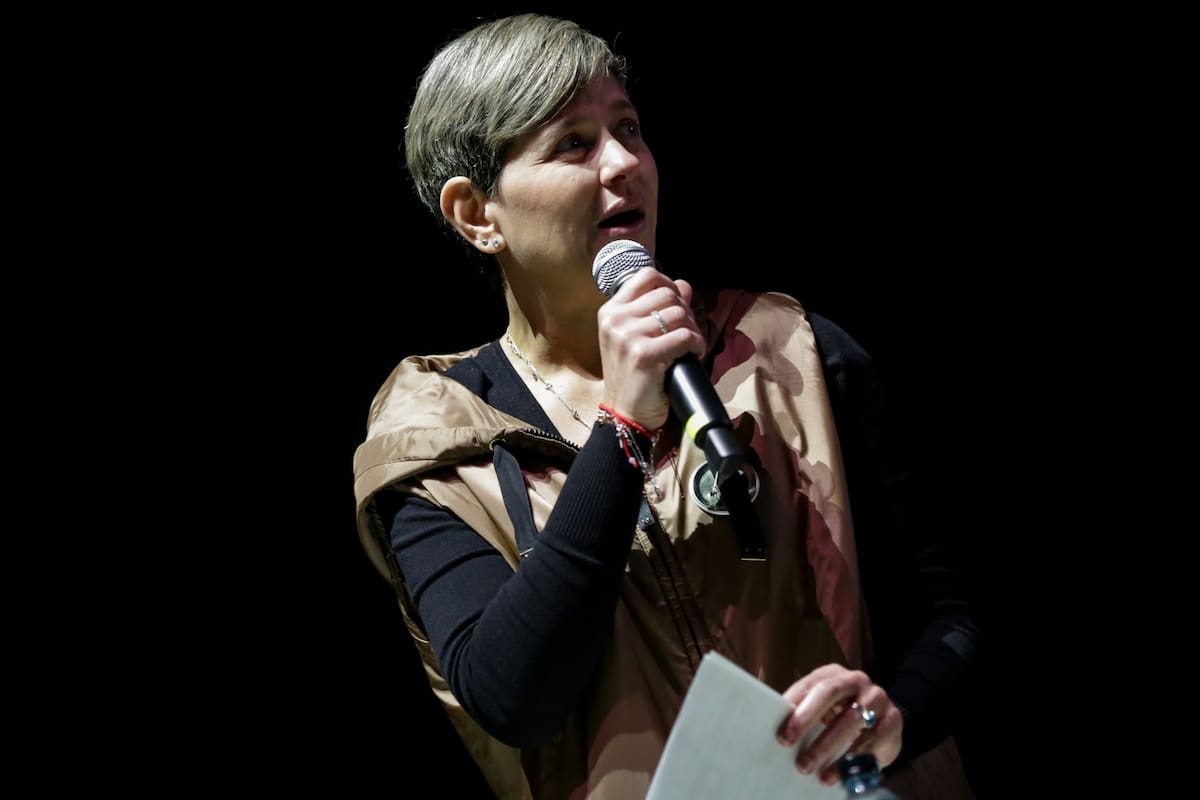 Verónica Alcocer, exesposa de Gustavo Petro. // Foto: Colprensa - Mariano Vimos.