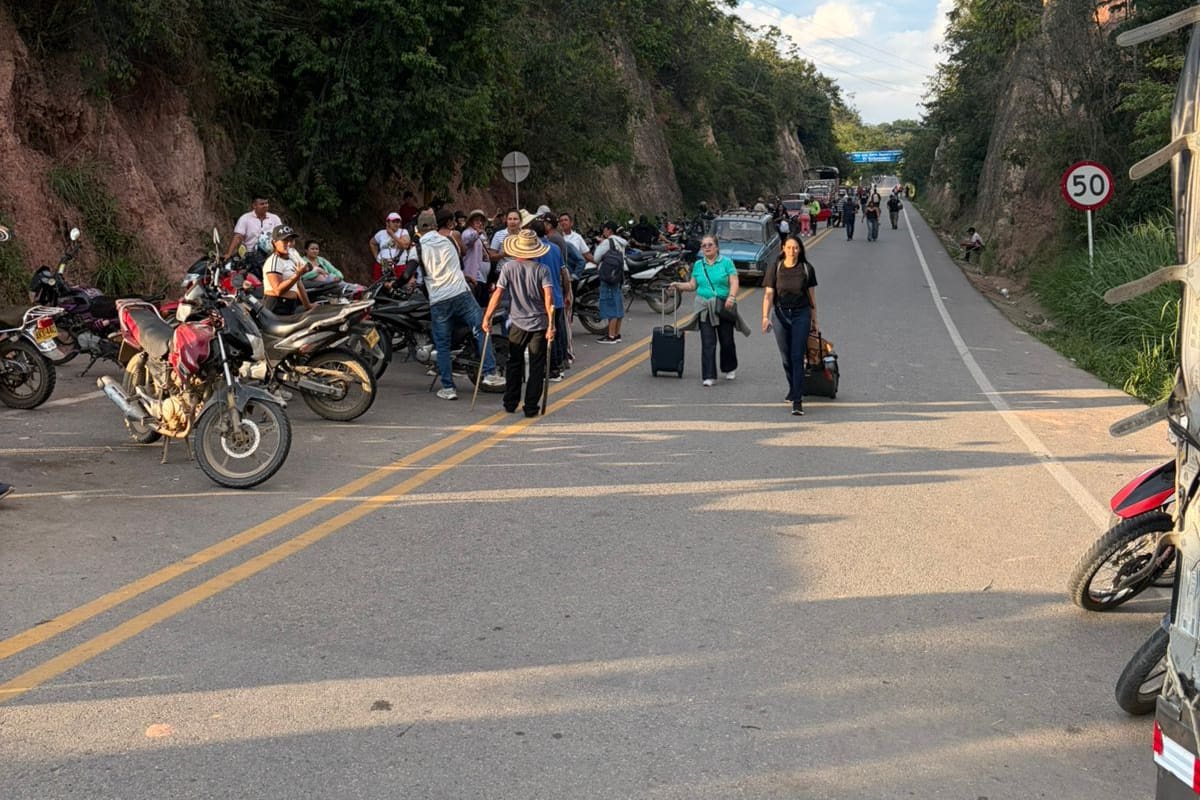 Inestabilidad vial en Santander: gremios advierten que la crisis no ha terminado.