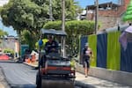 Vía en Floridablanca avanza en su recuperación: obra alcanza 90 %