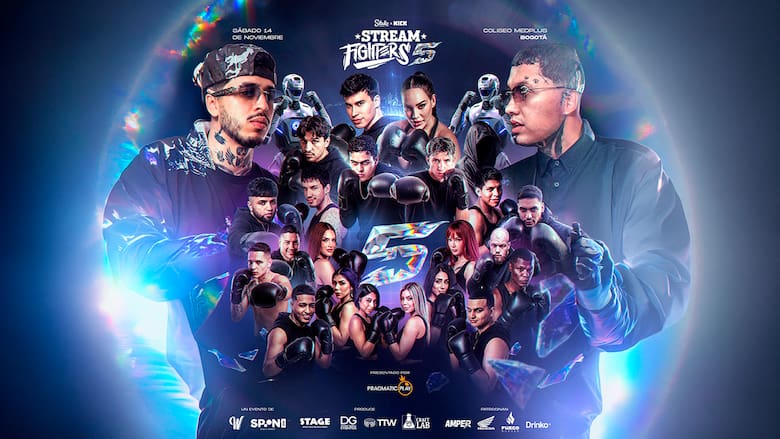 Stream Fighters 5 en el Coliseo MedPlus: cartelera confirmada, pelea con robots y todo lo que debe saber