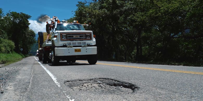 ¿Arreglarán la deteriorada vía Bucaramanga-Bogotá?