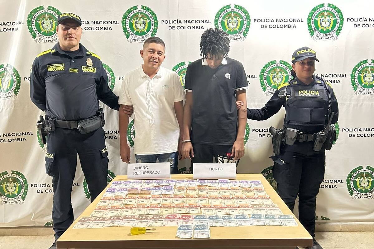 ¿Viajaron a Bucaramanga a robar? Forzaron las máquinas de un casino y se llevaron casi $2 millones
Foto: Policía Metropolitana de Bucaramanga