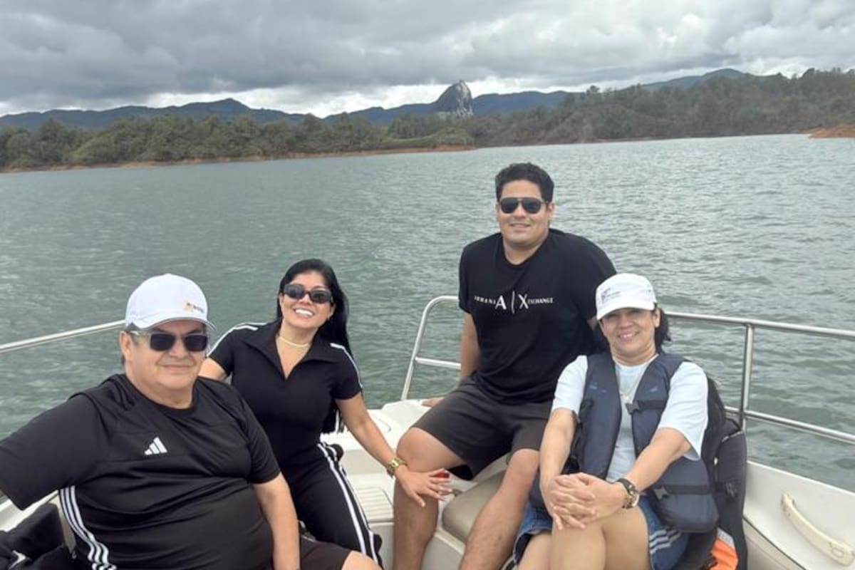 Manuel Reyes, Maritza Ortiz, Sebastián Reyes y Adriana Bárcenas. Suministrada / VANGUARDIA