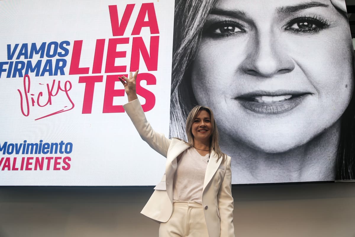Vicky Dávila formaliza su aspiración presidencial al 2026 con recolección de firmas. | Foto: Colprensa