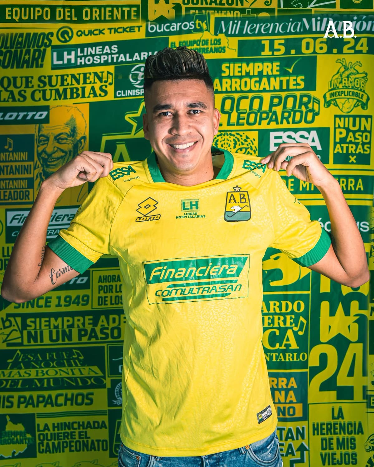 Víctor Cantillo habló de su actualidad en el Atlético Bucaramanga. Foto: cortesía Atlético Bucaramanga.
