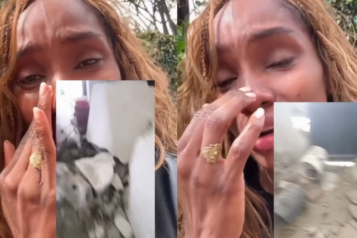 Video: así quedó la casa de Yury Copete, Miss Universe Chocó 2020, tras el terremoto de 7,4. Foto: Captura de pantalla de video