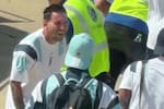 La reacción de Messi al estricto control de seguridad que llamó la atención en España