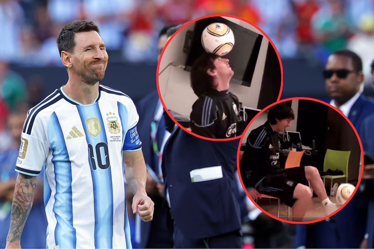 Video inédito de Lionel Messi en el Mundial 2010 se hace viral. Foto: EFE.