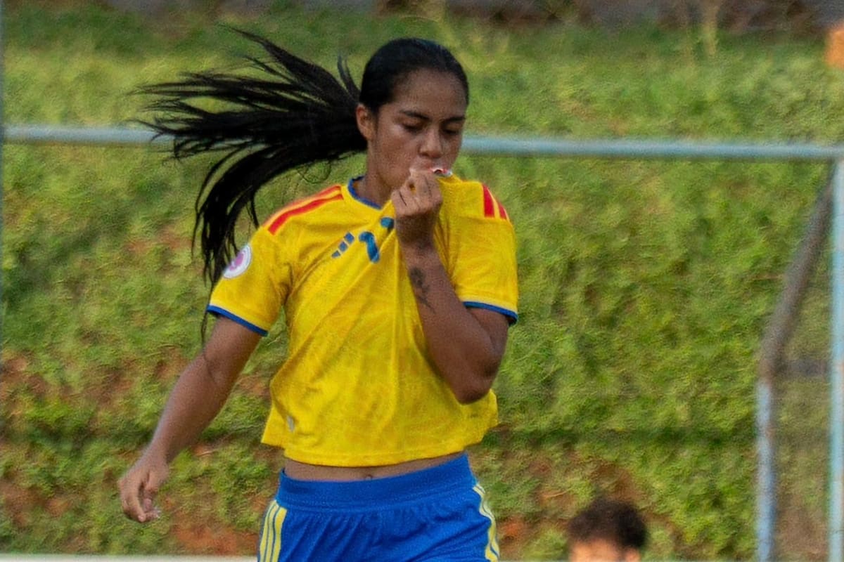 Video: Maithe López vuelve a aparecer y acerca a Colombia a la siguiente fase del Sudamericano Sub-20. Foto: @CONMEBOLtorneos