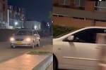 Video muestra a un conductor que invadió la ciclorruta para evitar el trancón en Bogotá