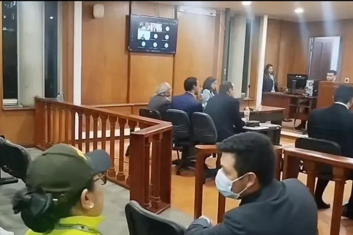 Video | Así capturaron al exministro Ricardo Bonilla en plena audiencia por escándalo de la Ungrd. | Foto: El Colombiano.