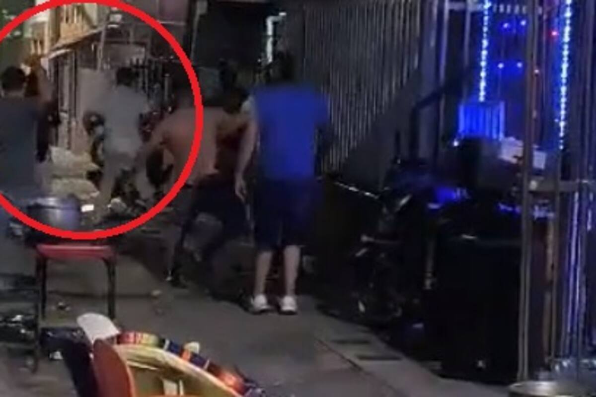 Video: riña con armas blancas quedó grabada en video Bucaramanga