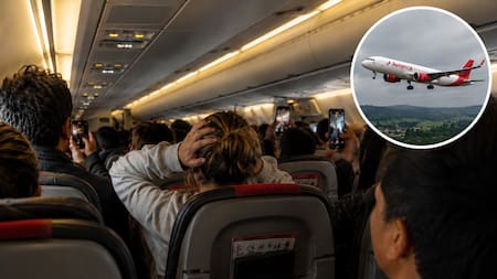 Videos muestran el pánico que vivieron pasajeros de vuelo de Avianca que no pudo aterrizar en Pasto