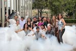 Neomundo se llena de espuma para poner la mirada sobre los ríos contaminados