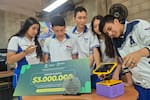 Invento escolar contra el derroche de energía: así funciona el panel solar de un colegio de Bucaramanga