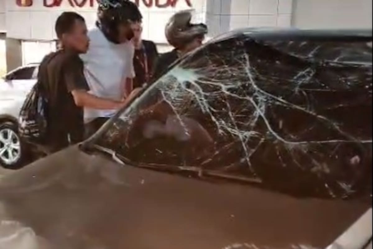 Violento choque entre motocicleta y una camioneta generan congestión en Bucaramanga
