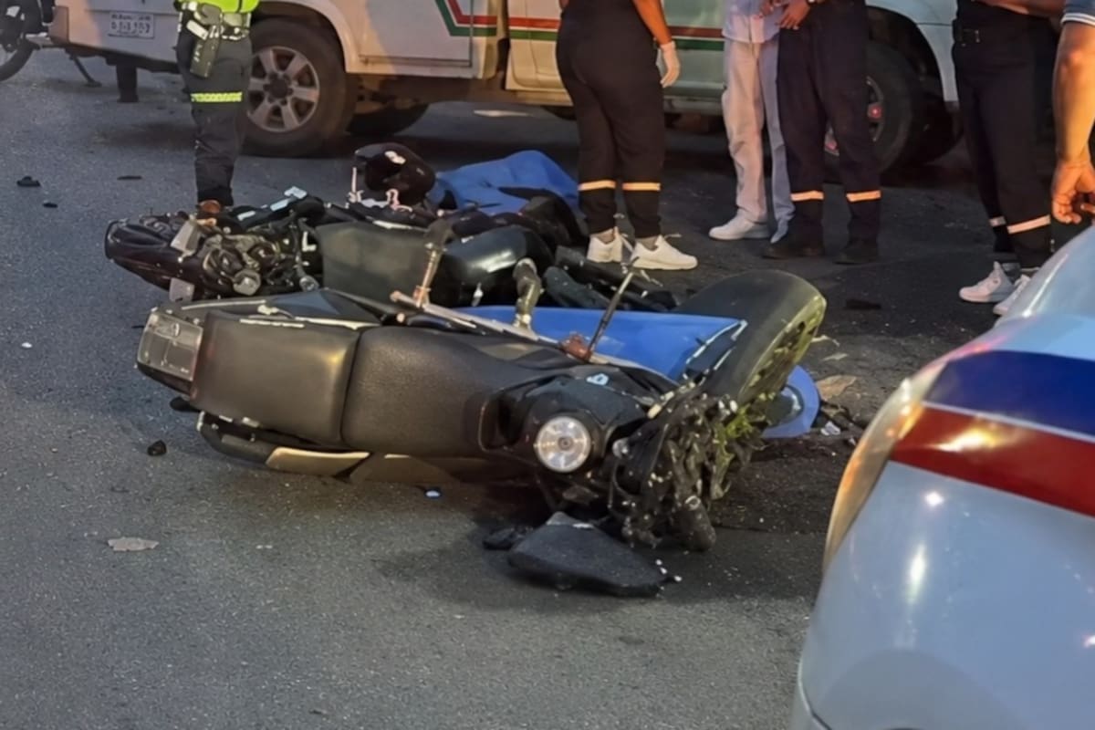 Violento choque entre motociclistas en Santander dejó dos muertos: investigan adelantamiento