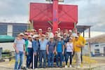 Visita de caficultores de Bucaramanga a Central de Beneficio de Café Mesa de los Santos
