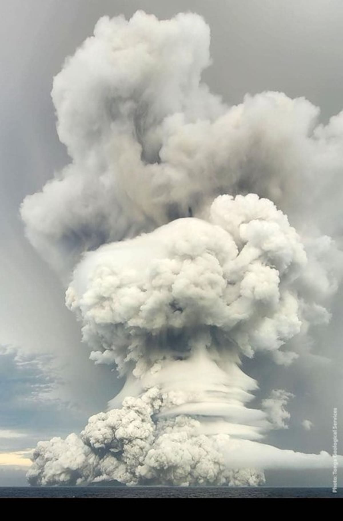 La erupción del volcán Hunga en Tonga fue considerada como una de las más poderosas de este siglo.