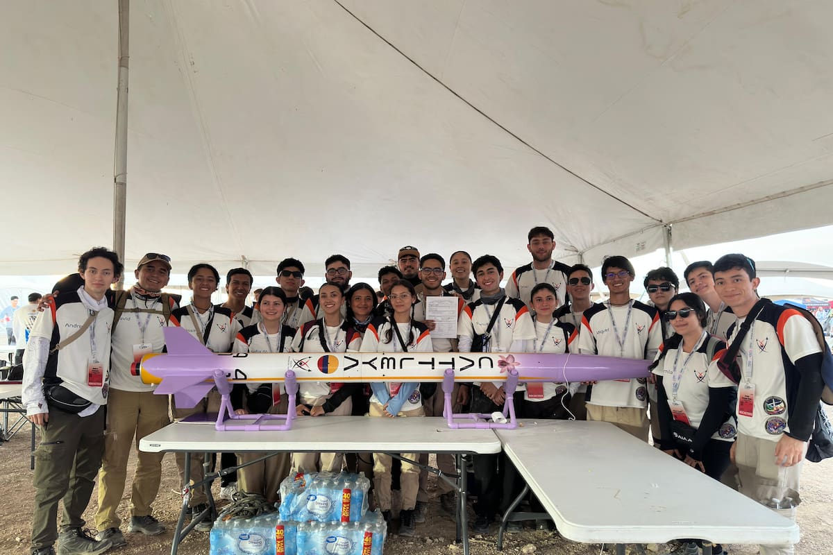Volta Rocketry logra el primer podio colombiano en el mundial universitario de cohetería. Foto suministrada/VANGUARDIA