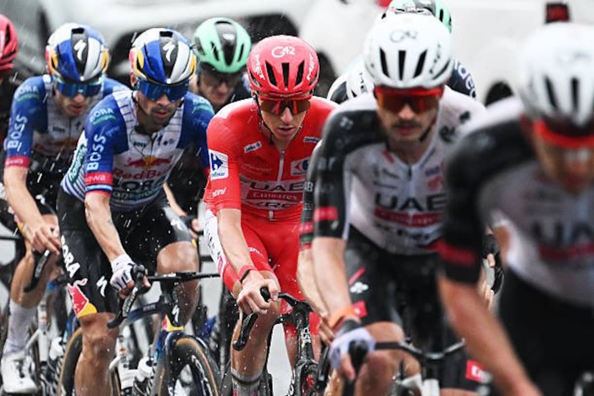 La jornada estaba llamada a ser el primer gran examen de montaña para Tadej Pogačar y los favoritos de la clasificación general. /FOTO: @LaVuelta