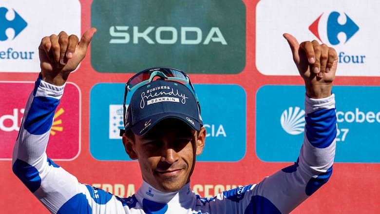 Vuelta a España: Santiago Buitrago manda en la montaña y Enric Mas sigue líder de la general
