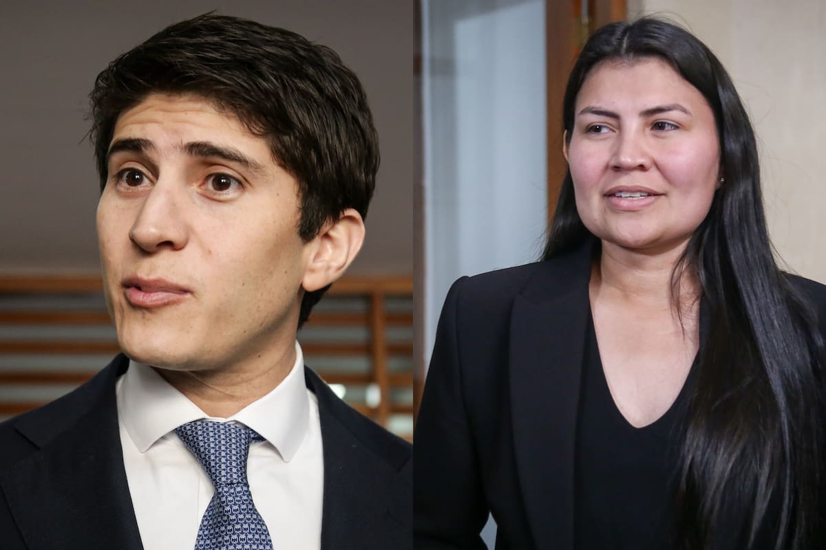 Los congresistas Wadith Manzur y Karen Manrique, fueron enviados a la cárcel por la Corte Suprema tras su vínculo con el escándalo en la Ungrd. // Fotos: Colprensa.