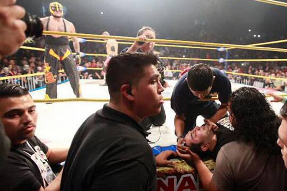 Revelan los resultados de la autopsia de luchador que murió en el ring (Foto: Twitter @FerGless)