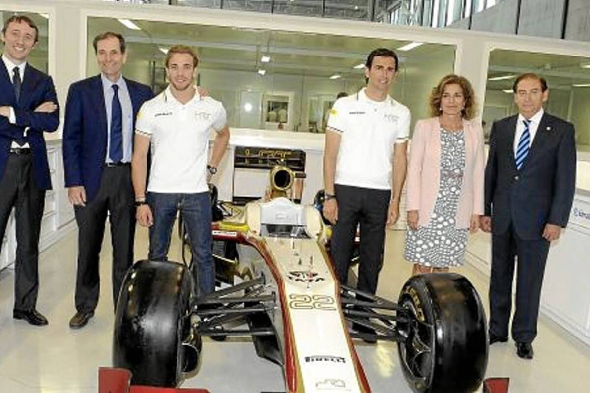 La escudería HRT inauguró su sede oficial en la Caja Mágica de Madrid (Foto: Tomado de Internet/ VANGUARDIA LIBERAL)