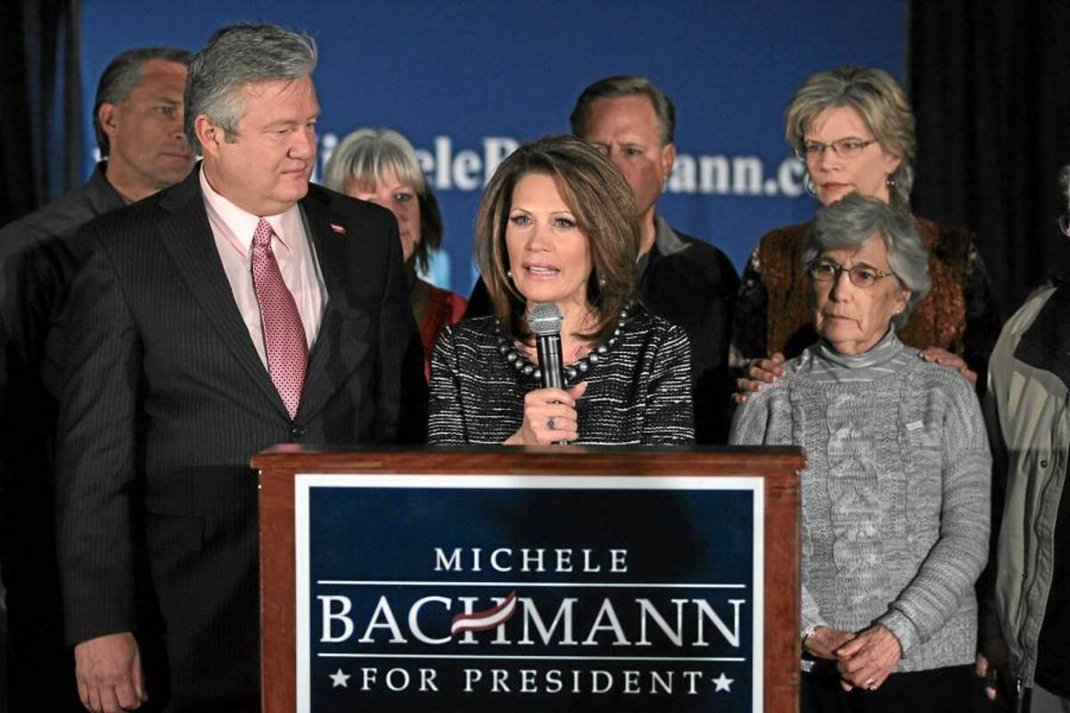Bachmann abandona su campaña por la Presidencia de EE.UU. (Foto: Afp/VANGUARDIA LIBERAL)