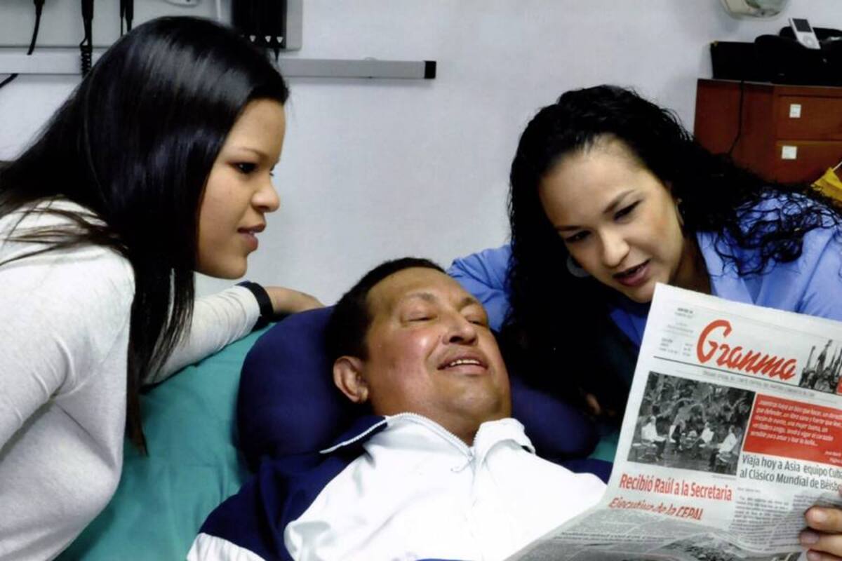 El presidente Hugo Chávez regresó a Venezuela (Foto: EFE / VANGUARDIA LIBERAL)