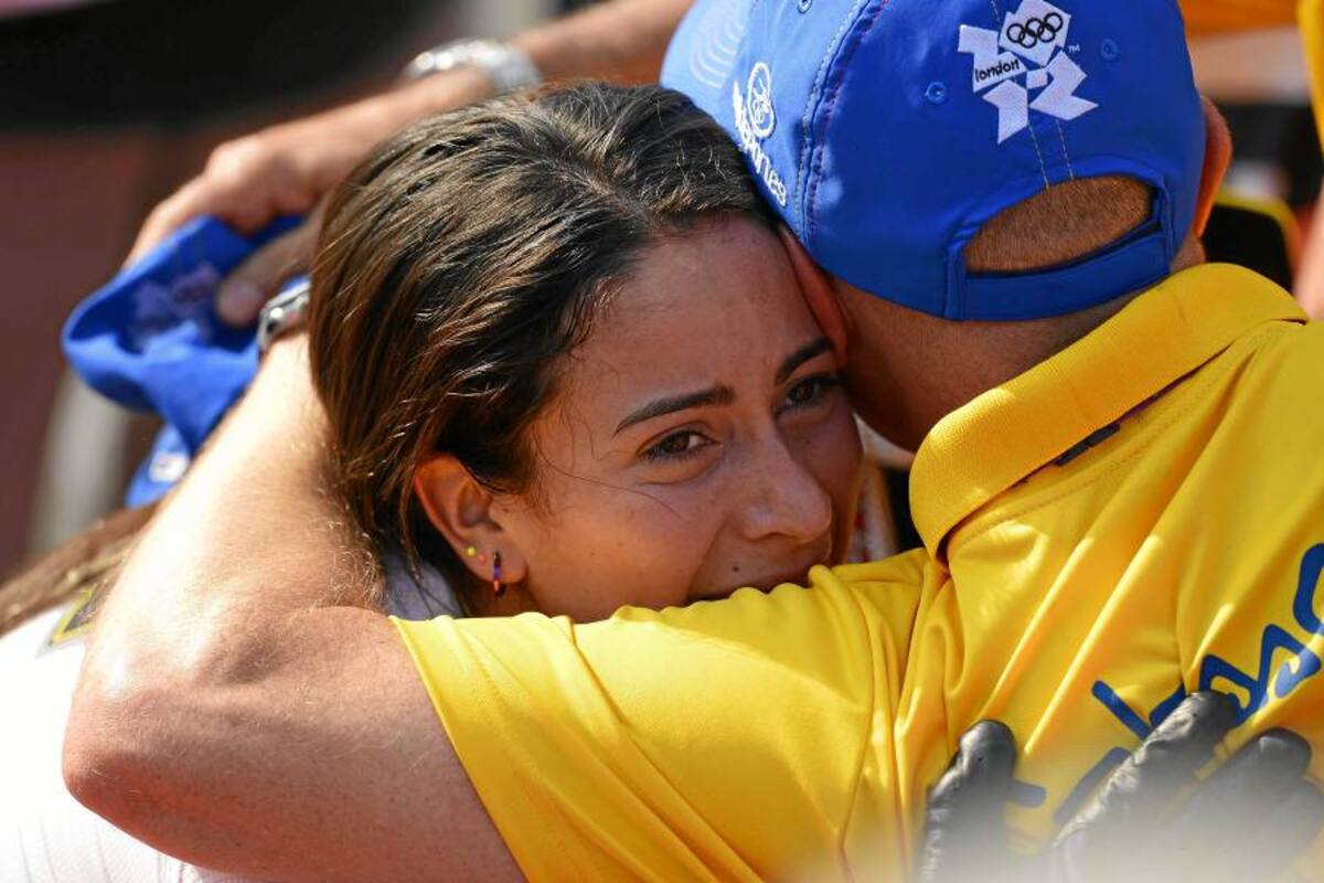 Las redes vibraron con el triunfo de Mariana Pajón, y el bronce de Oquendo. (Foto: AFP/VANGUARDIA LIBERAL)