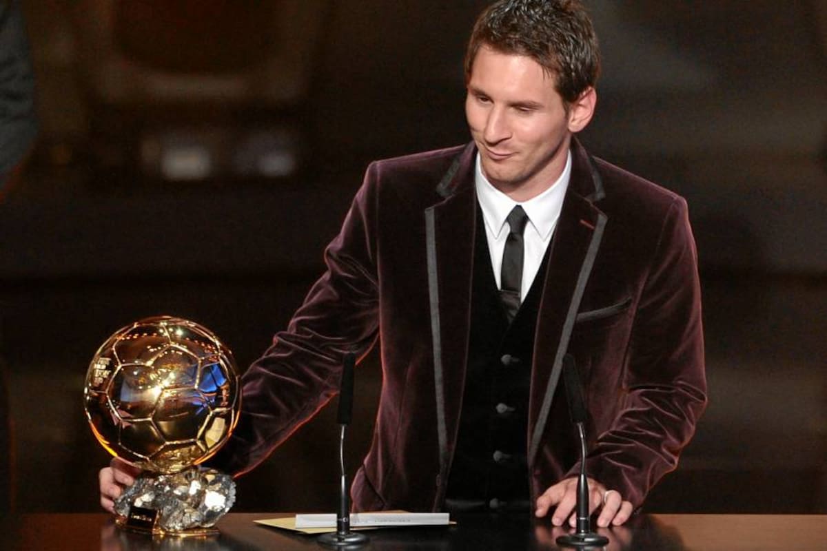 Lionel Messi gana el Balón de Oro por tercer año consecutivo (Foto: Afp/VANGUARDIA LIBERAL)