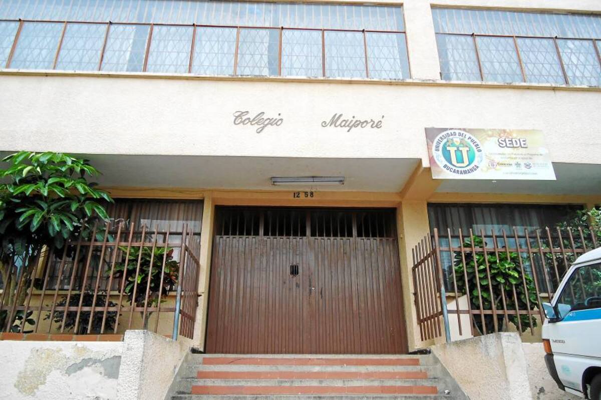 Docentes del Colegio Maiporé de Bucaramanga se declaran en desobediencia civil (Foto: Archivo/ VANGUARDIA LIBERAL)