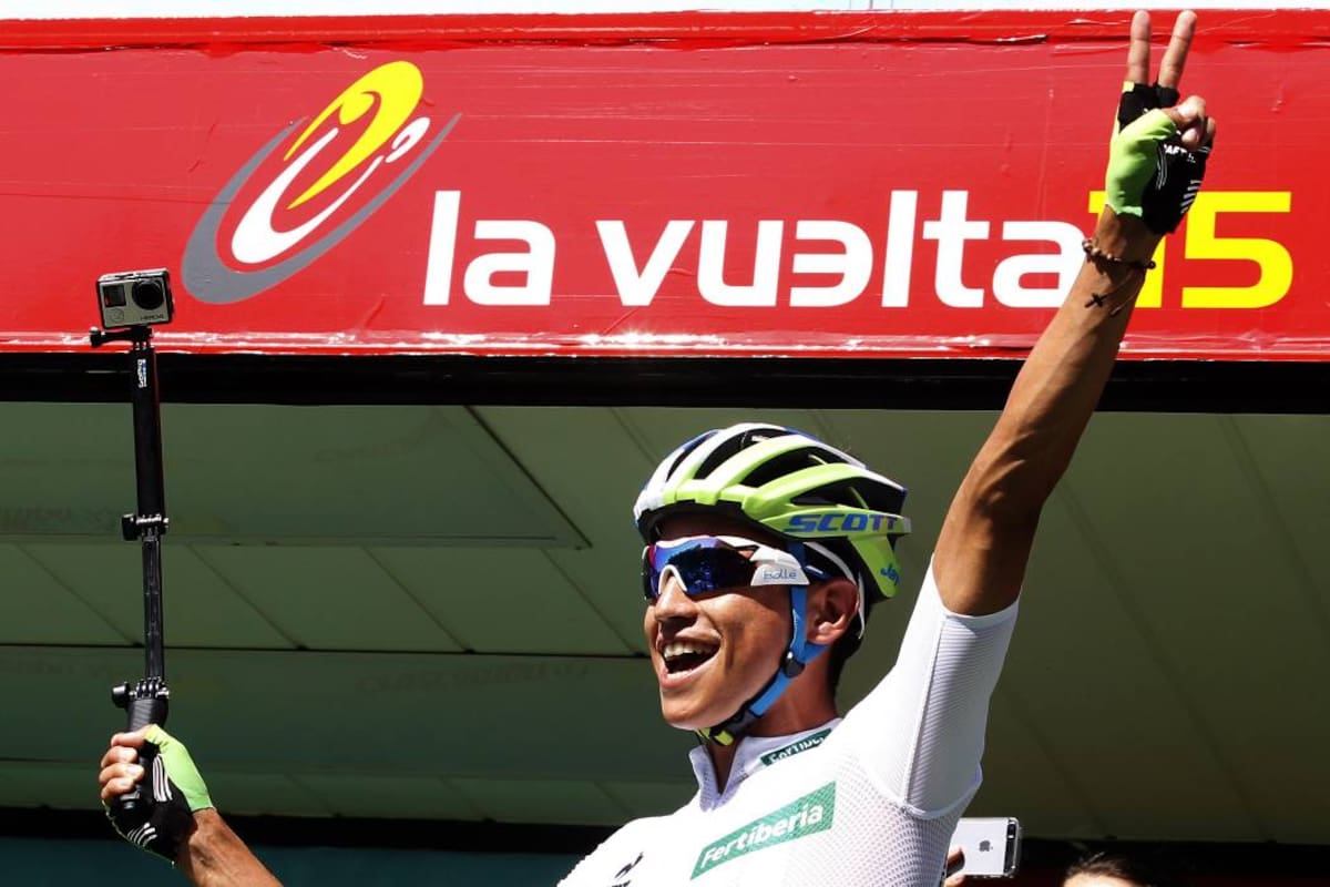 Chaves gana la sexta etapa de la Vuelta y recupera el liderato (Foto: AFP / VANGUARDIA LIBERAL)