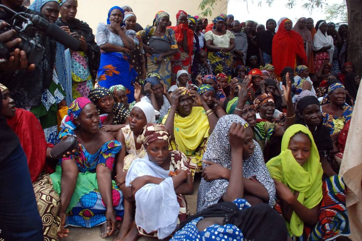 El mundo clama libertad para niñas de Nigeria (Foto: AFP/ VANGUARDIA LIBERAL)