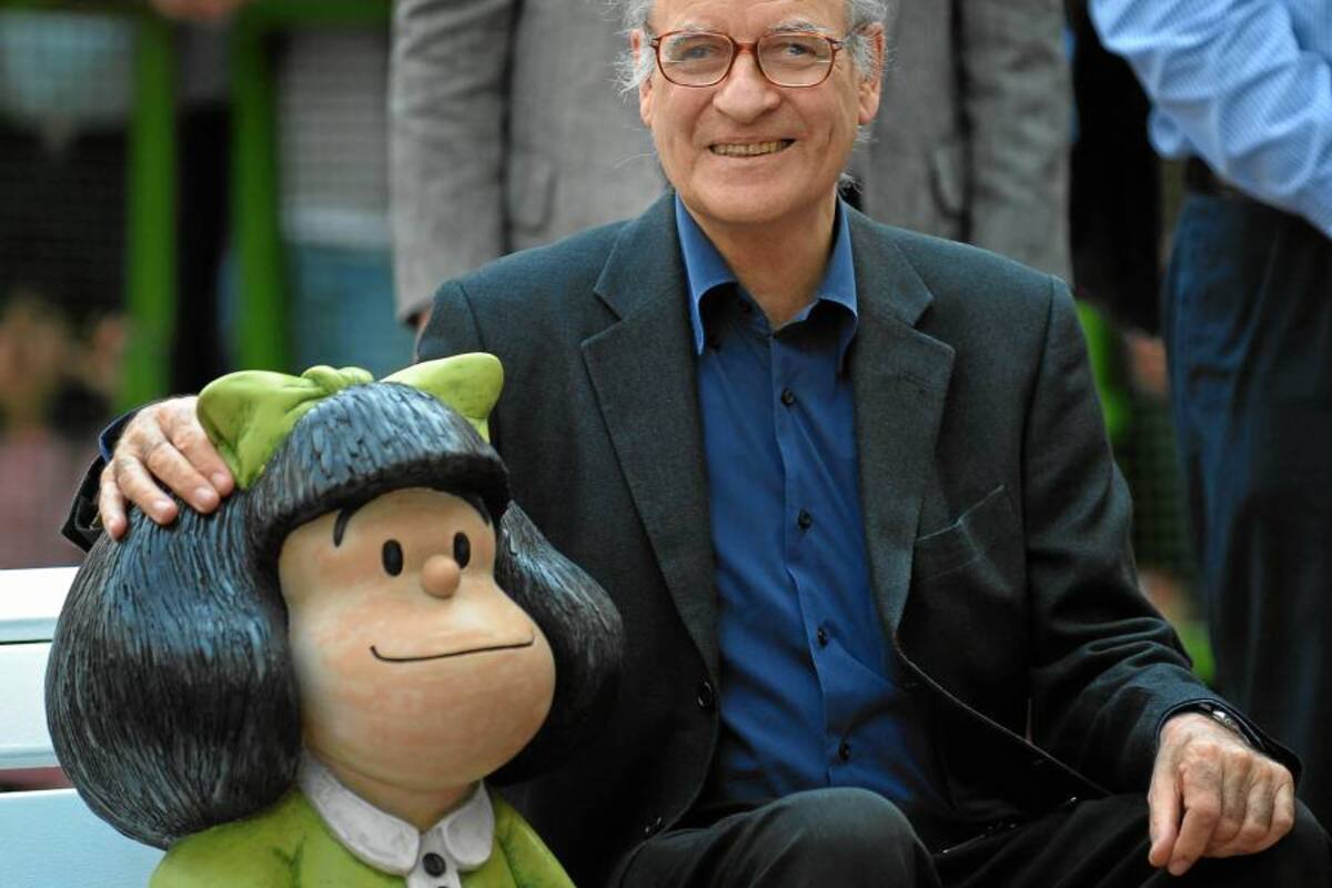 Quino, el padre de Mafalda, cumple 80 años (Foto: Archivo/VANGUARDIA LIBERAL)
