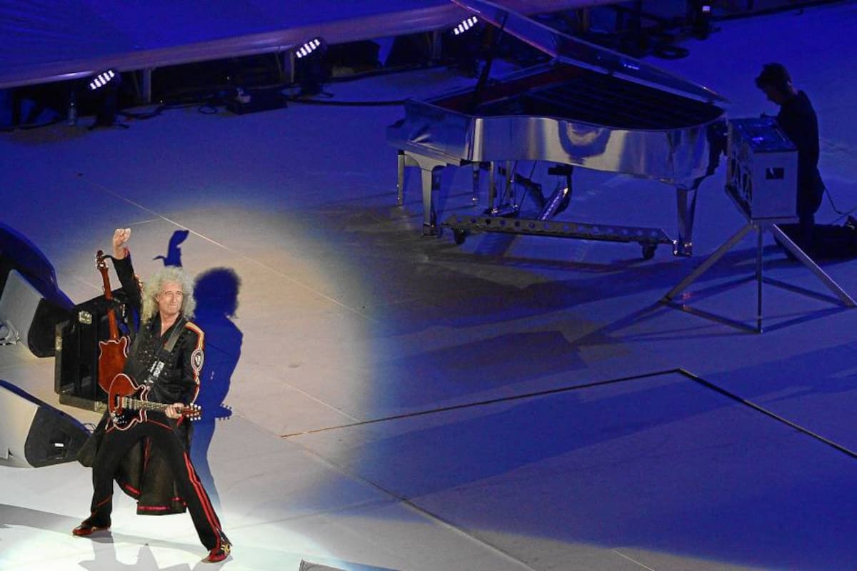 Guitarrista Brian May (Foto: AFP / VANGUARDIA LIBERAL)