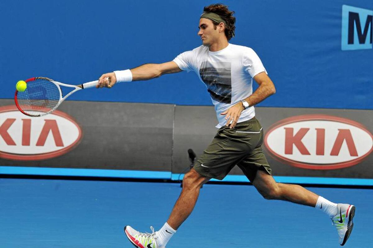 Federer asegura que está listo para disputar el Abierto de Australia (Foto: Afp/VanguardiaLiberal)