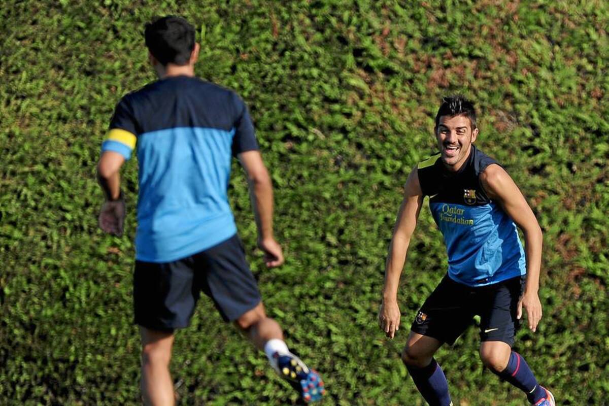 David Villa vuelve con la selección española ante Arabia Saudita y Georgia (Foto: Afp/ VANGUARDIA LIBERAL)