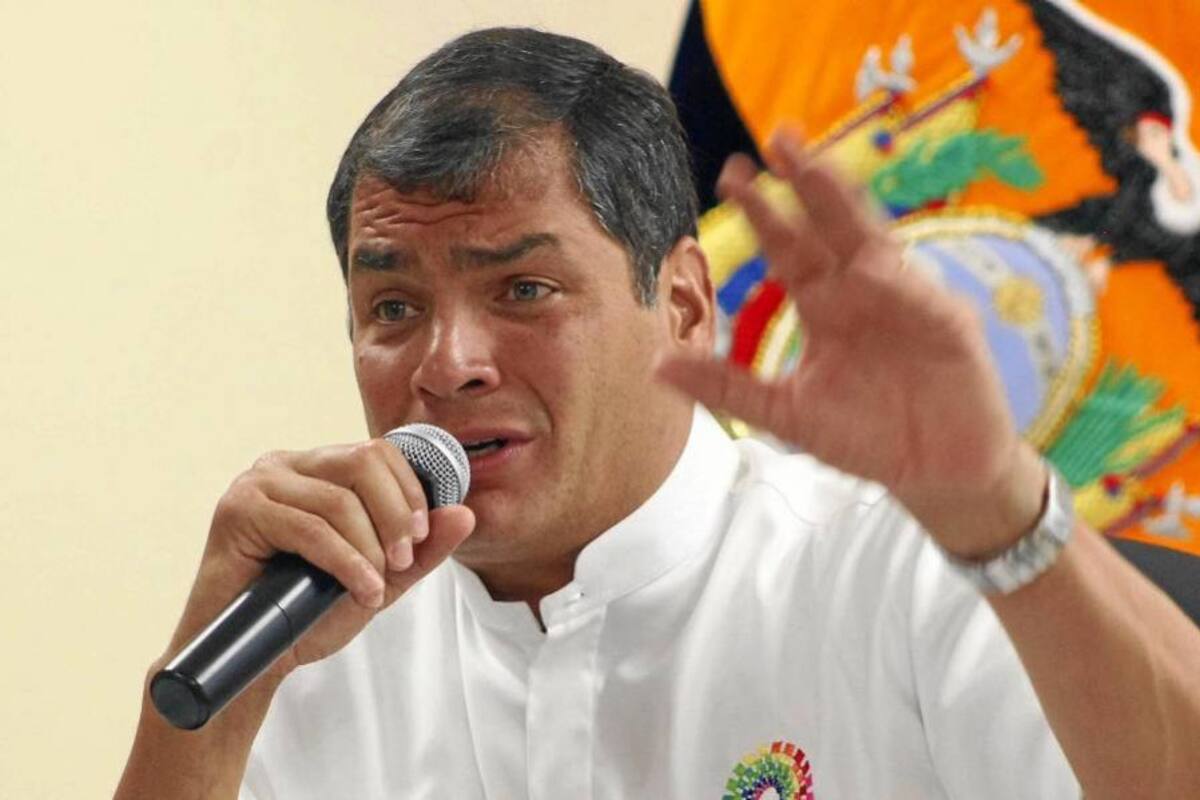 Correa: Sería "suicida" que agentes británicos ingresaran en la Embajada (Foto: Afp/ VANGUARDIA LIBERAL)