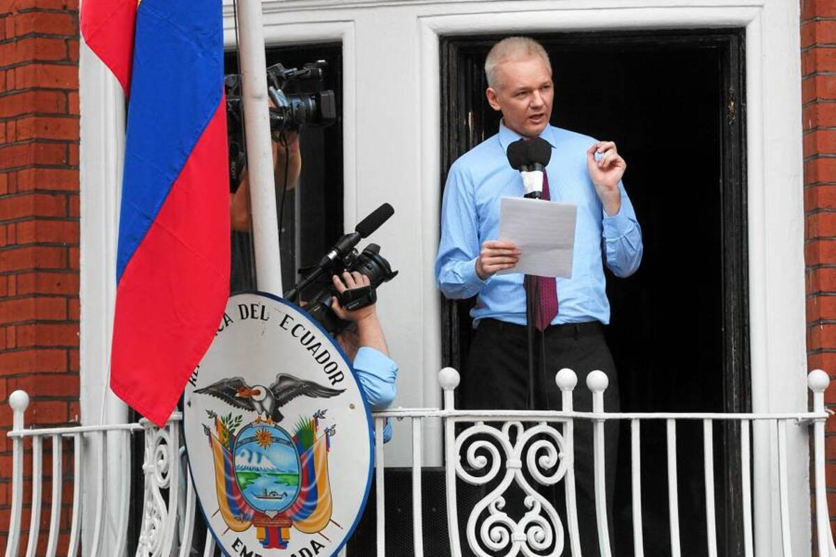 Assange pide la liberación del soldado Manning, presunta fuente de Wikileaks (Foto: Afp/ VANGUARDIA LIBERAL)