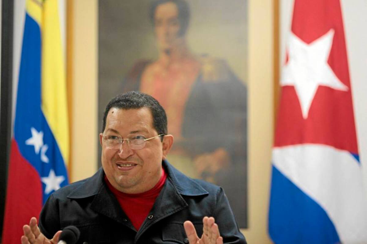 Chávez anuncia que está partiendo hacia Venezuela (Foto: AFP/VANGUARDIA LIBERAL)