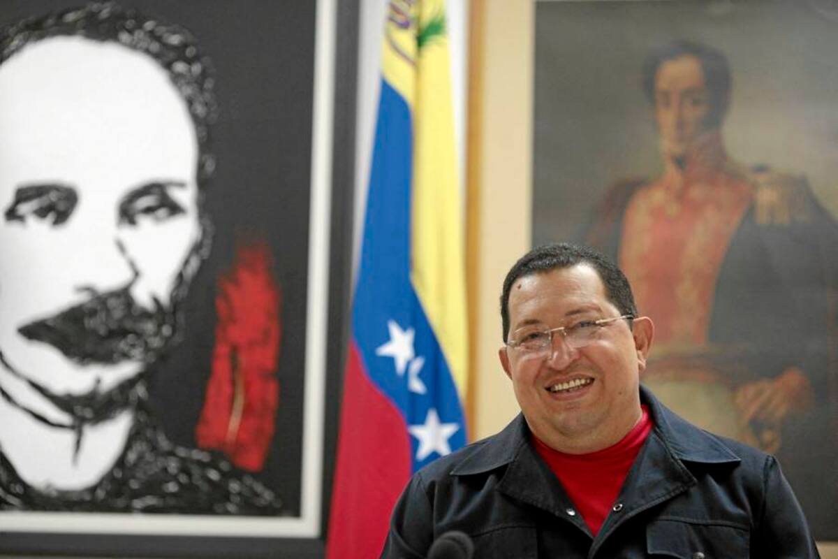 Chávez dedica todas sus "moléculas" a pensar en el futuro de Venezuela (Foto: AFP/VANGUARDIA LIBERAL )