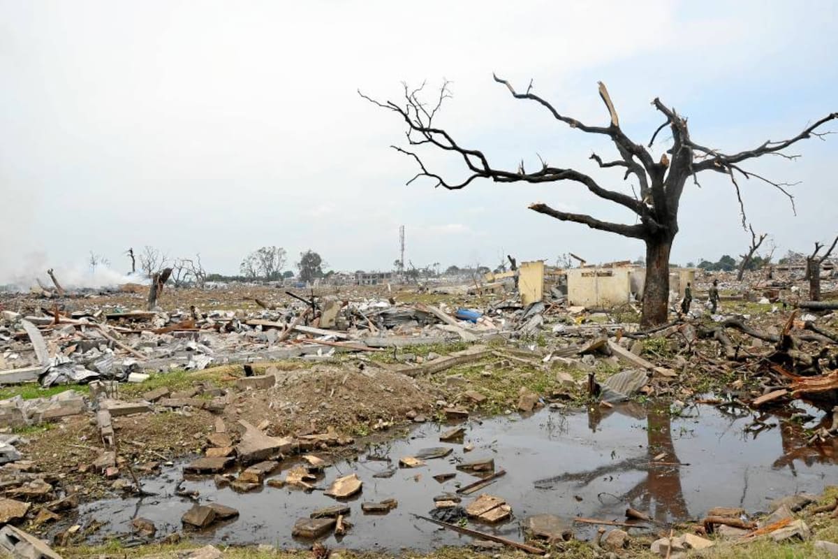 La ONU lamenta alto número de víctimas tras explosión accidental en Congo (Foto: AFP/ VANGUARDIA LIBERAL)