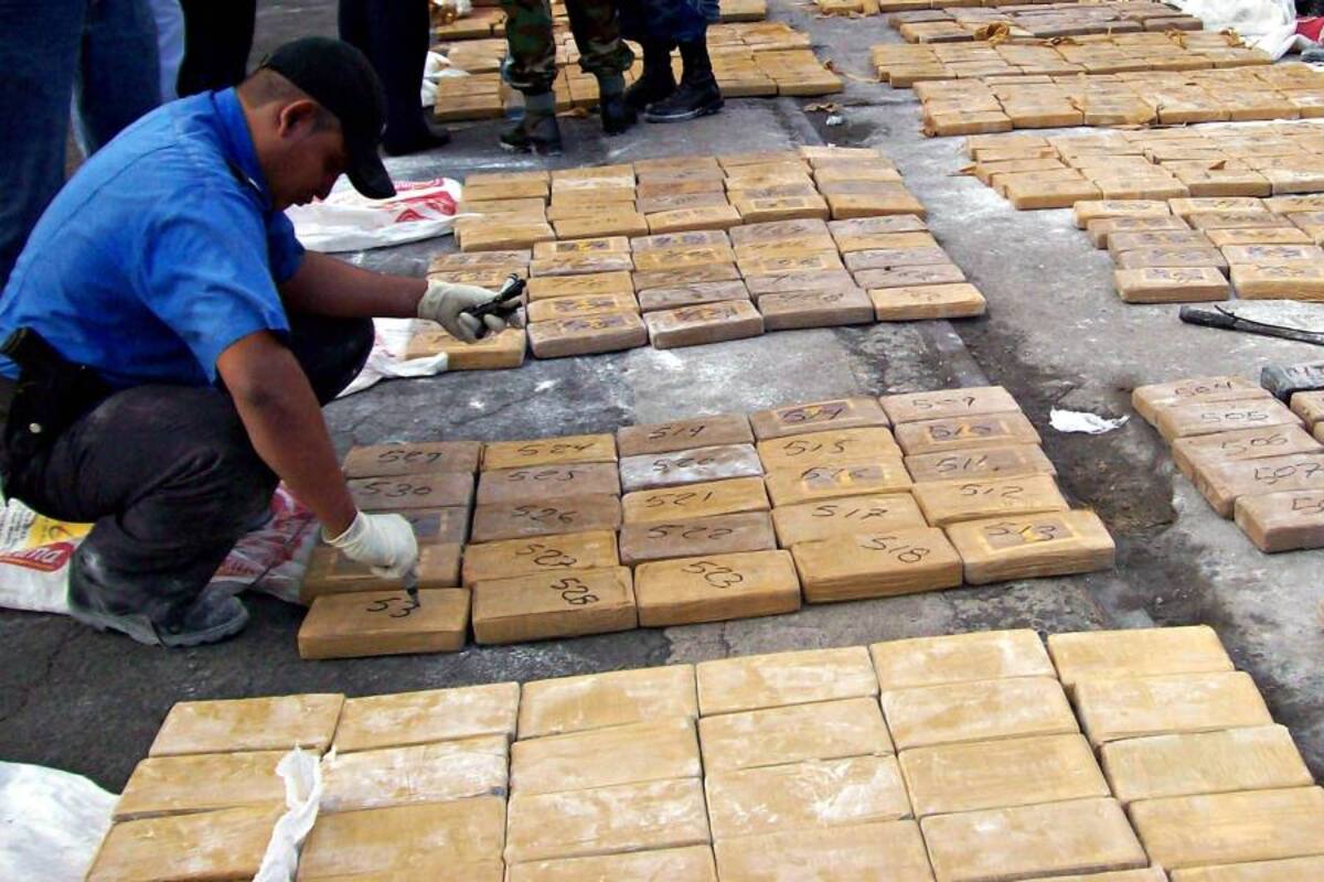 Decomisan en puerto dominicano cocaína procedente de Colombia. (Foto: Afp/ VANGUARDIA LIBERAL)